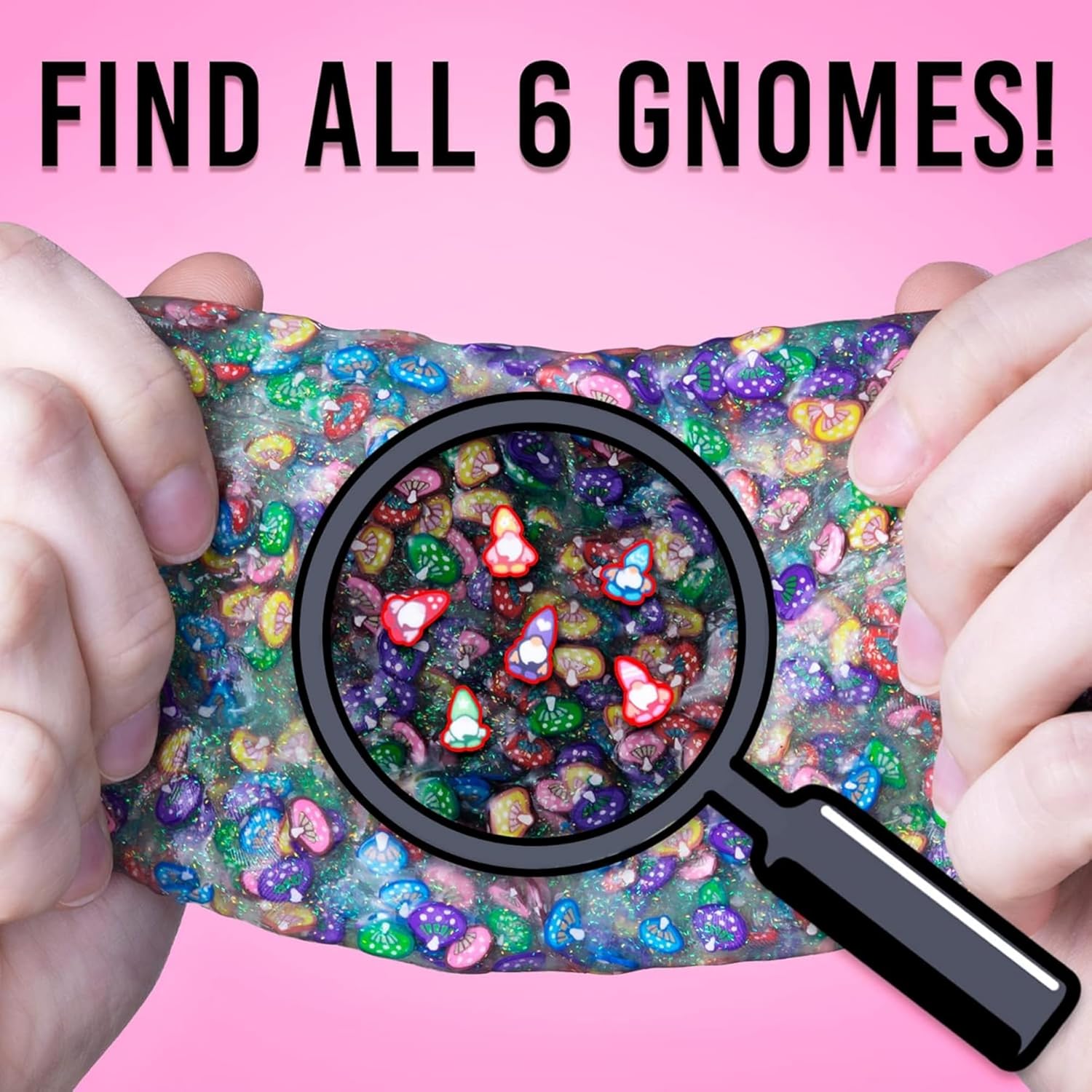 Crazy Aaron's Hide Inside! Gnome Home Thinking Putty, 4" Tin with 90g of Non-Toxic Sensory Play Putty which Never Dries Out, Soft Textured Creative Fidget Toy for Boys and Girls Ages 3Y+