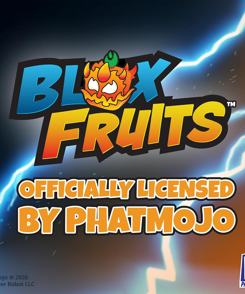 Blox Fruits Series 3 Mystery Minifigure 4-Pack, 4 Surprise Collectible Figures with Exclusive DLC Code, 10 Fruit Forms to Collect, Official Blox Fruits Merchandise, 6+ Years