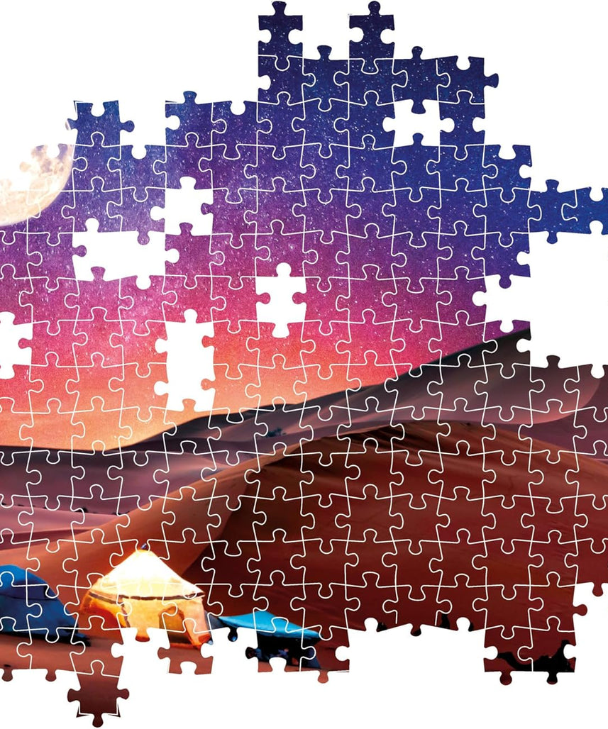 Clementoni 35527 Peace Starry Night Dream - 500 Pieces - Horizontal Puzzle Fun for Adults Made in Italy Multi-Coloured