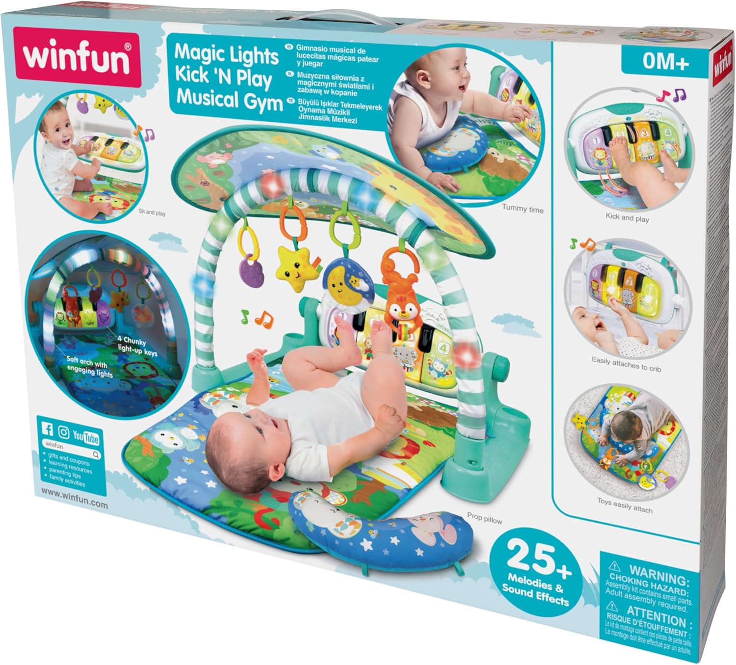 Magic Lights Kick 'N Play Musical Gym