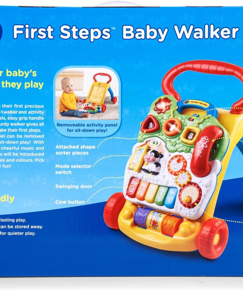 VTech - FIRST STEP BABY WALKER - Multicolor
