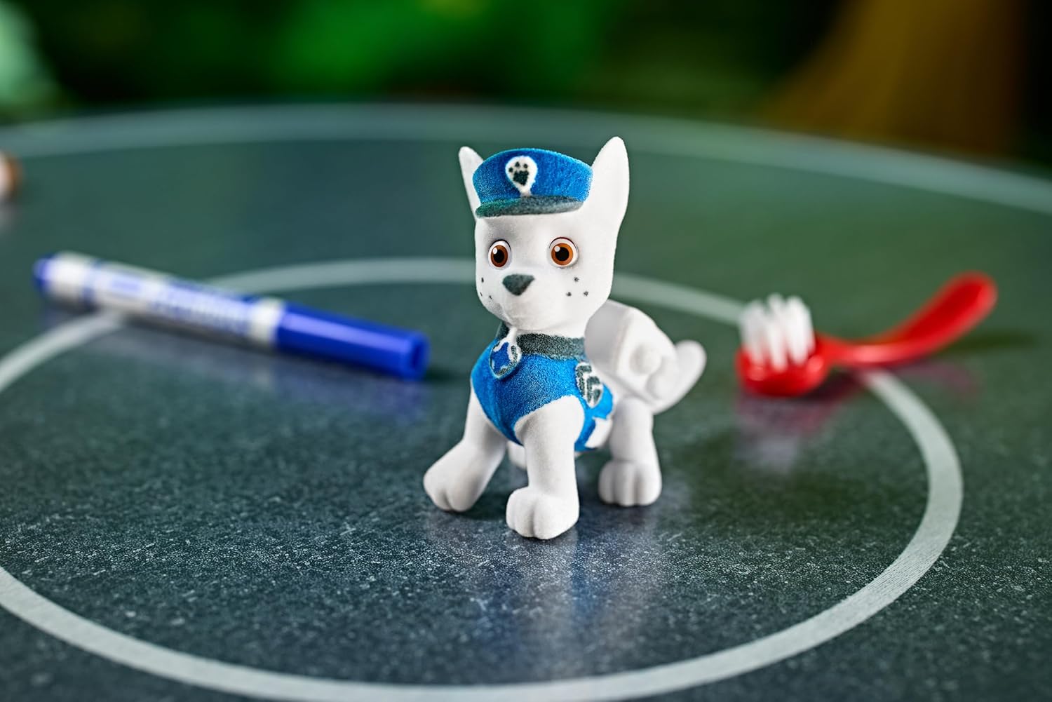 CRAYOLA - Washimals Paw Patrol Activity Set with 4 Puppies, 6 Washable Markers, 40 Stickers and Brush, Toy and Gift for Children, from 3 Years