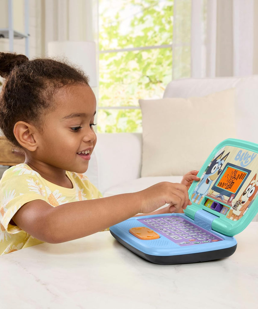 Vtech Bluey Game Time Laptop - 3+ Blue - Ideal Gift for Children 3+ up Years,