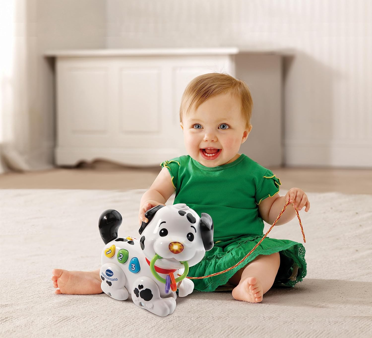 Vtech Pull Along Puppy Pal, Multi-Colour, 80-502803