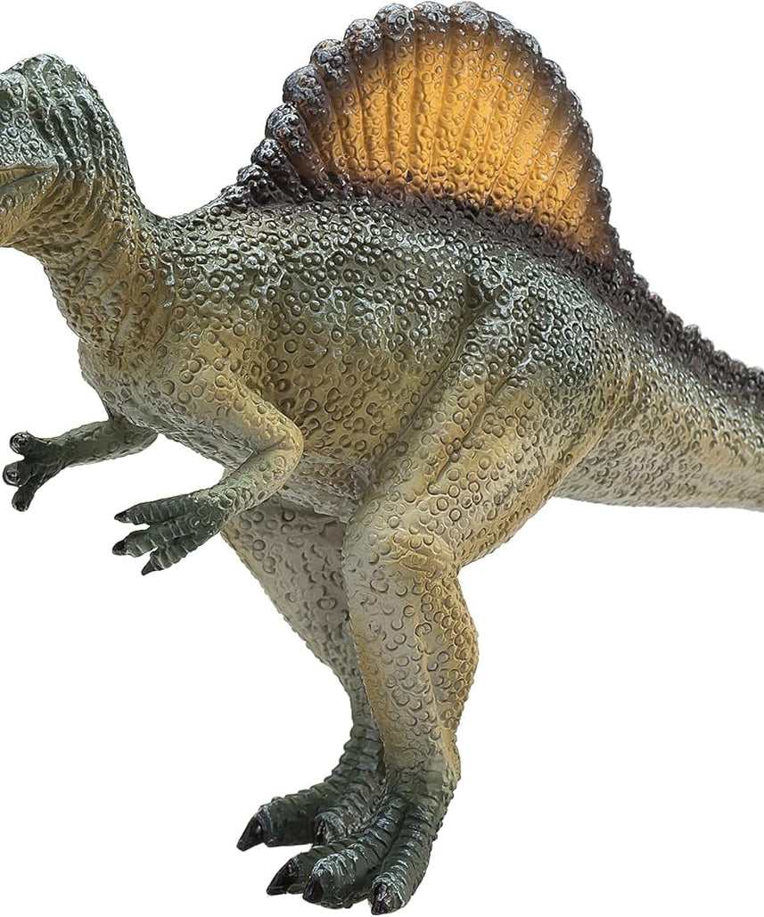 MOJO Spinosaurus Figurine, Hand-Painted Realistic Dinosaur Toy, Collectible Educational Model, Prehistoric Animal Diorama, Ages 3+