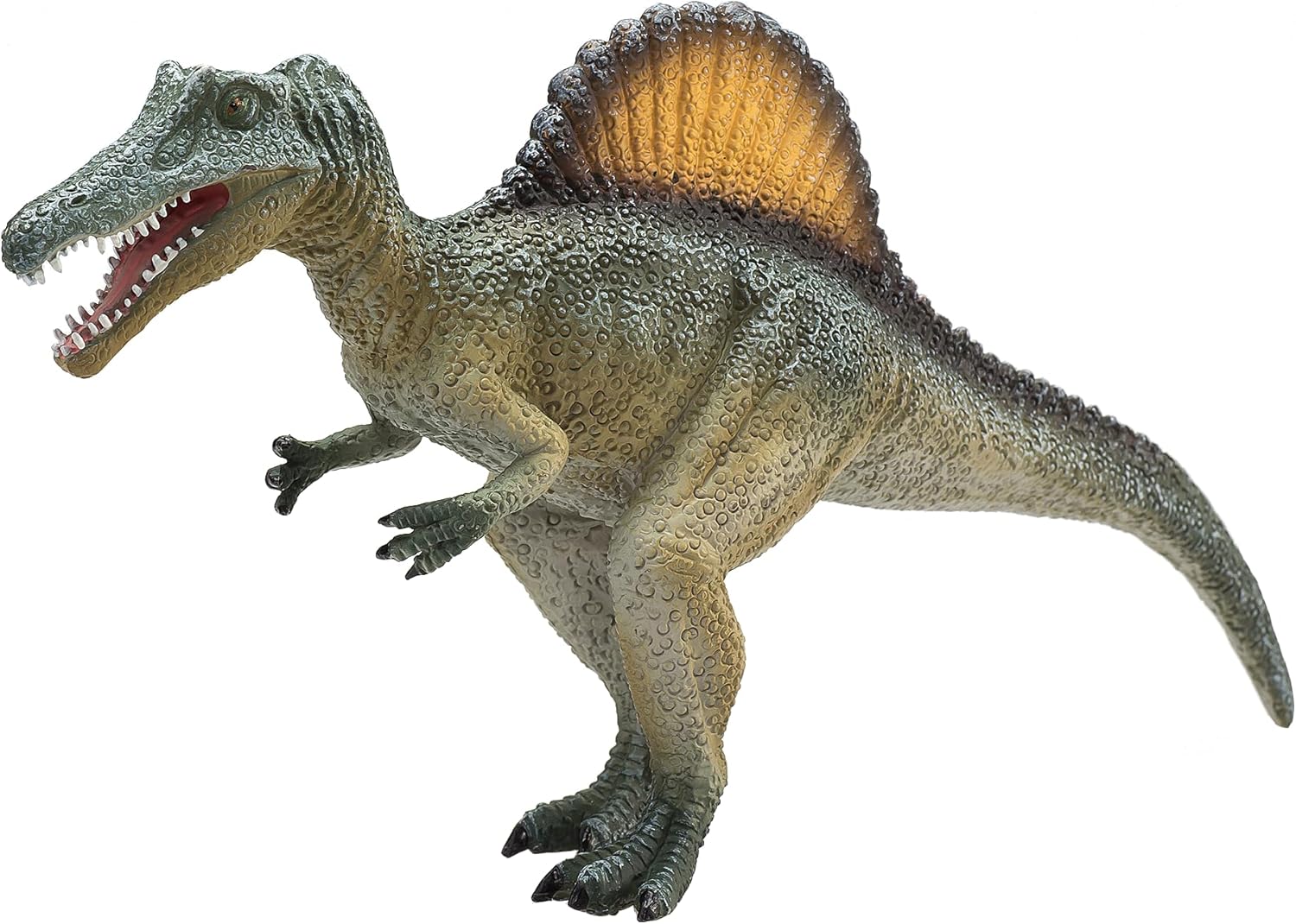 MOJO Spinosaurus Figurine, Hand-Painted Realistic Dinosaur Toy, Collectible Educational Model, Prehistoric Animal Diorama, Ages 3+
