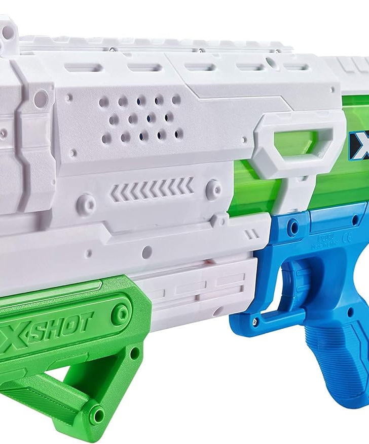 X-Shot Water Warfare Fast-Fill Blaster, Ultimate Summer Water Gun, 700mL Capacity, 34ft / 10m Blast Distance, Kids & Boys, Outdoor Fun, Vacation & Backyard Play
