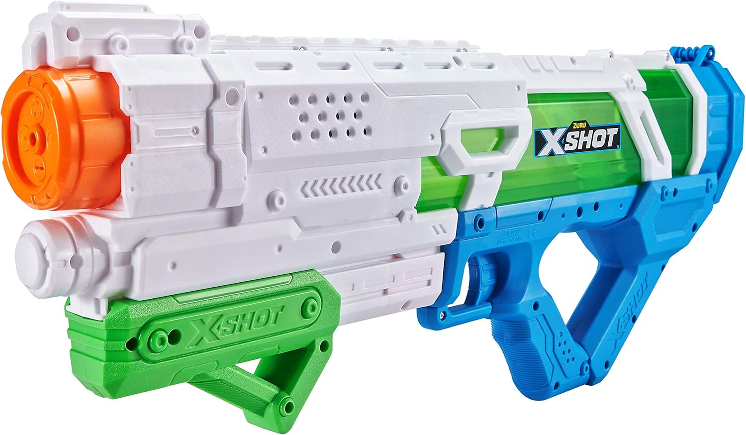 X-Shot Water Warfare Fast-Fill Blaster, Ultimate Summer Water Gun, 700mL Capacity, 34ft / 10m Blast Distance, Kids & Boys, Outdoor Fun, Vacation & Backyard Play