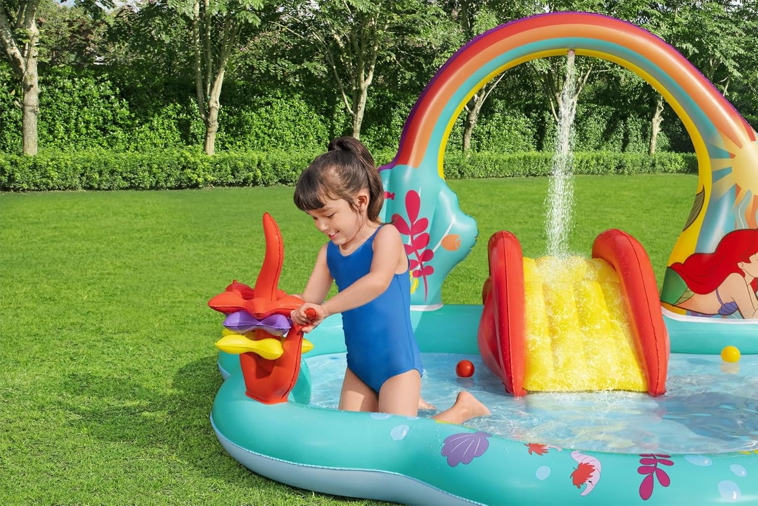 Bestway Disney Swim Ring - Inflatable Disney Princess Swim Tube - Perfect for Ages 3-6