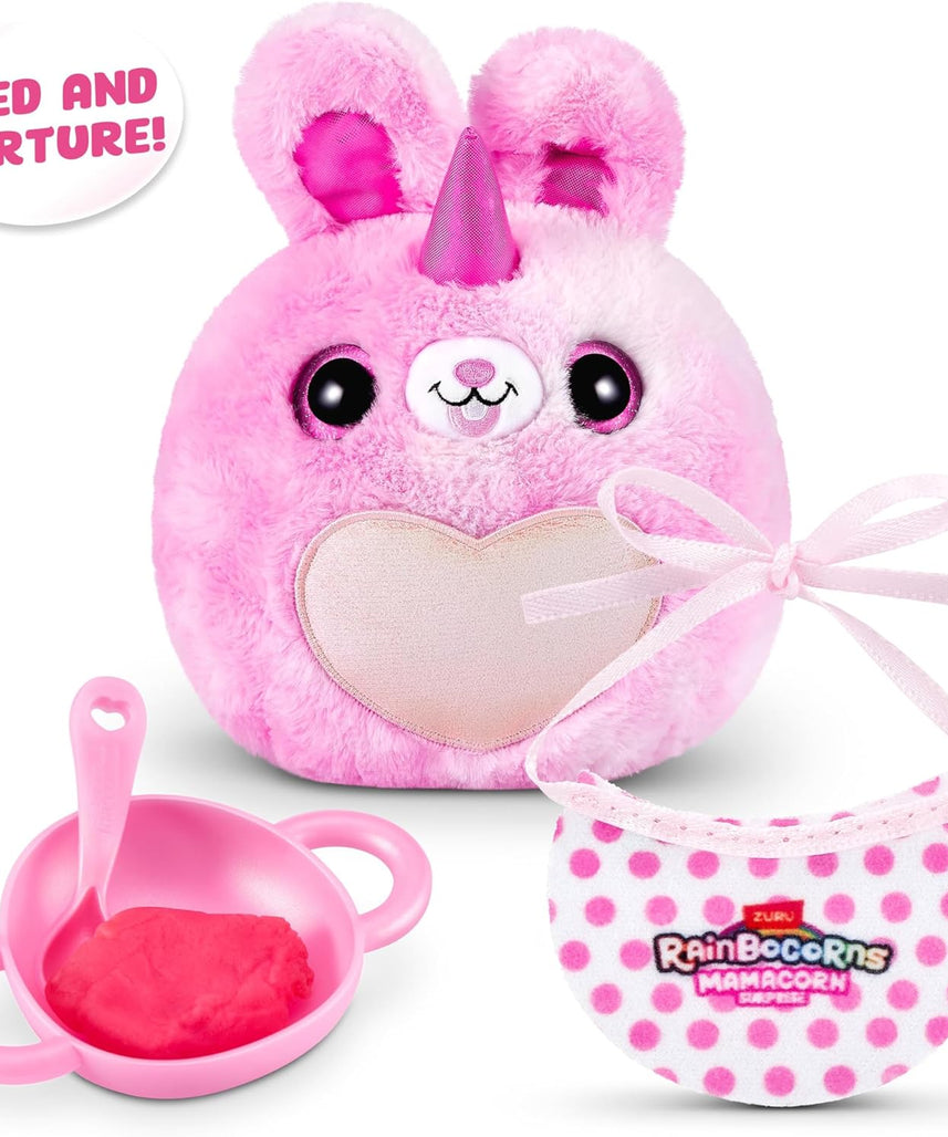 Rainbocorns Mamacorn Surprise Toy, Magical Plush for Girls, Age 3+