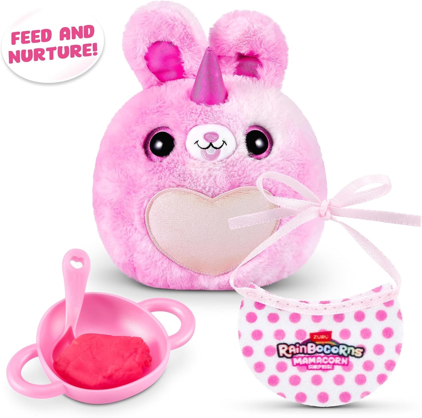 Rainbocorns Mamacorn Surprise Toy, Magical Plush for Girls, Age 3+