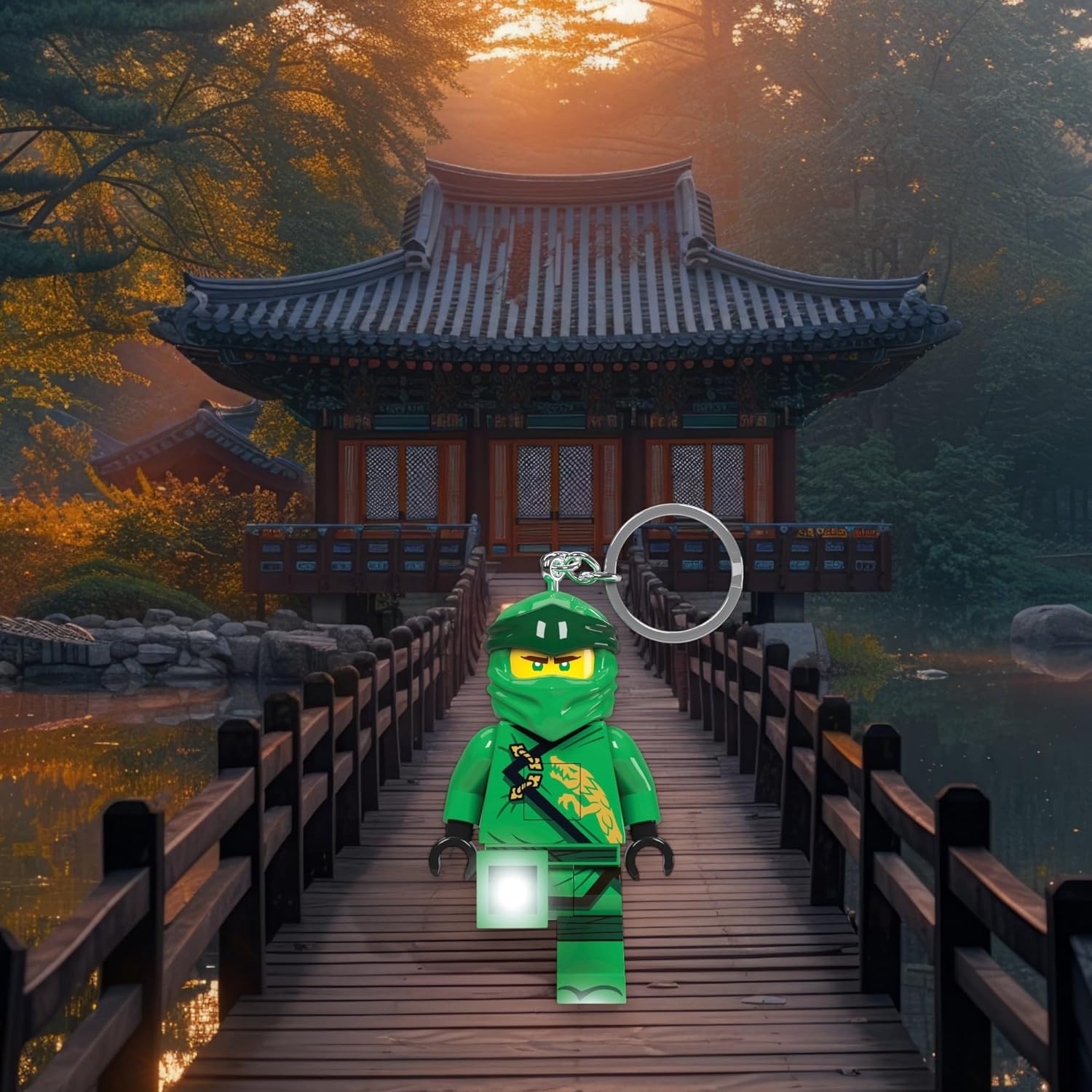 Lego IQ Ninjago Keychain Light_Legacy Lloyd