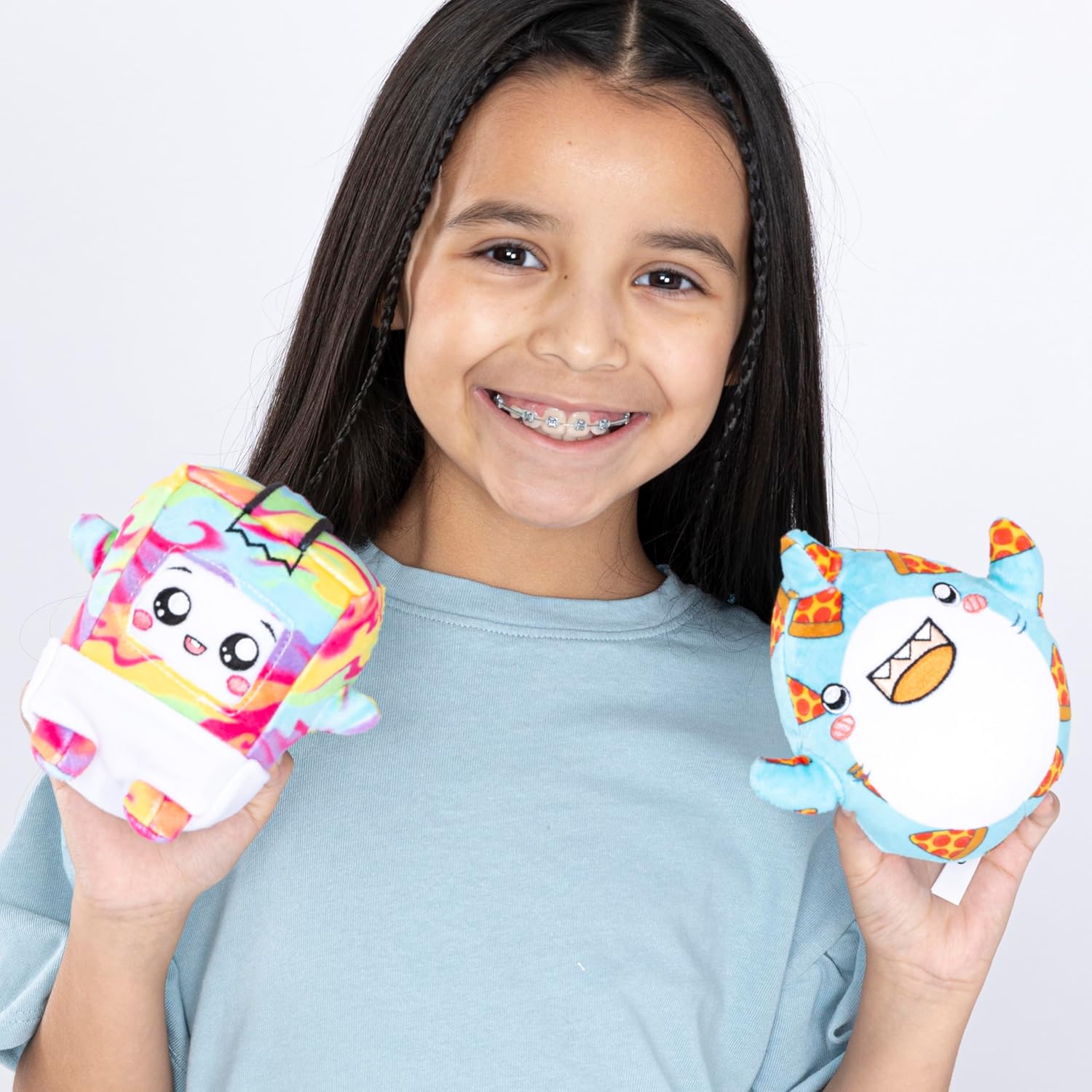 مجموعة من 9 دمى محشوة صغيرة من LankyBox Mystery Plush، السلسلة 2، صندوق أعمى قابل للتجميع، منتجات LankyBox المرخصة رسميًا للأطفال من سن 3 سنوات فما فوق