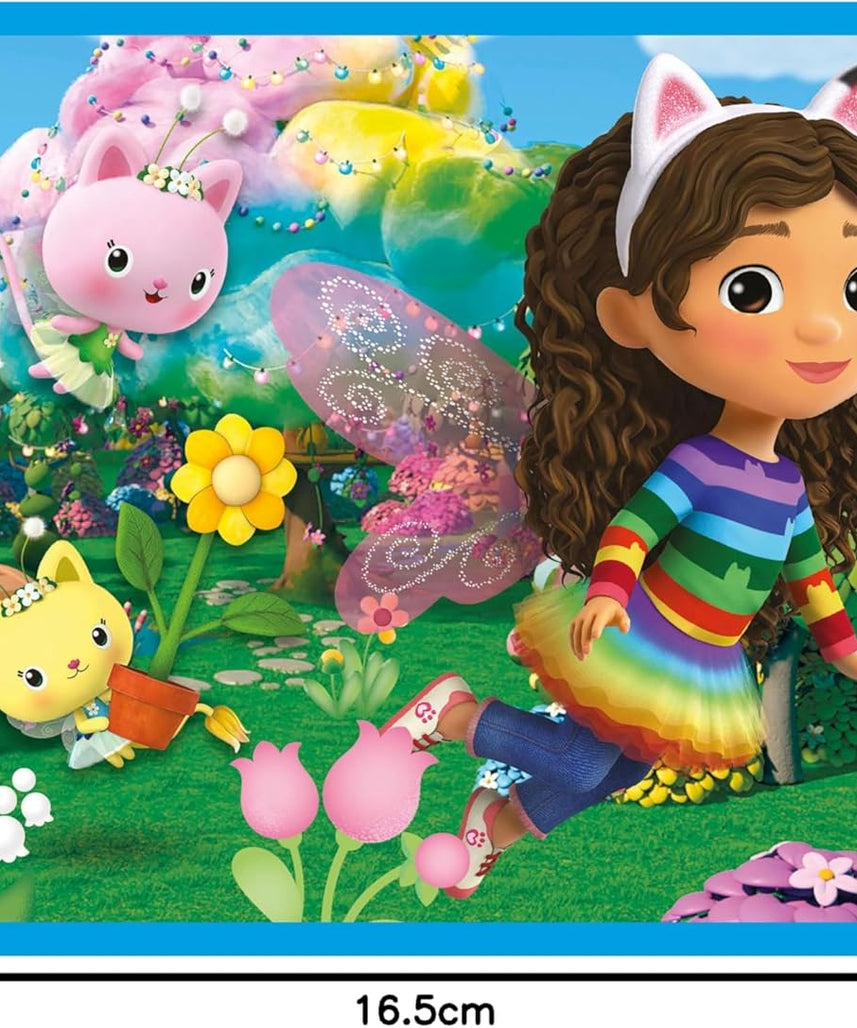 Clementoni 41193 Gabbys Dollshouse Jigsaw Dollhouse 12 Pieces-Cube Supercolor Children 3-5 Years, Cartoon, Gift for Boy/Girls, Doll, Puzzle for Kids, Made in Italy, Multicolor