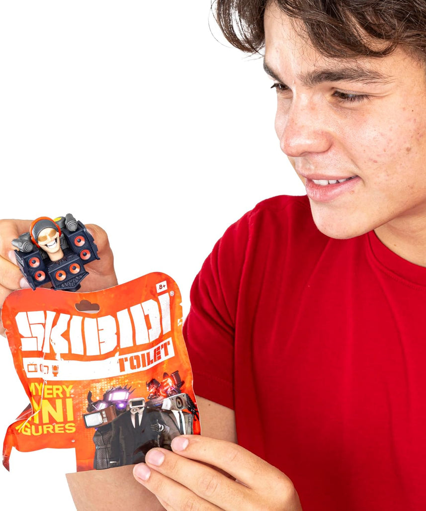 Skibidi Toilet Mystery Figures Series 2, Collectible Figures, Officially Licensed Skibidi Toilet Merch