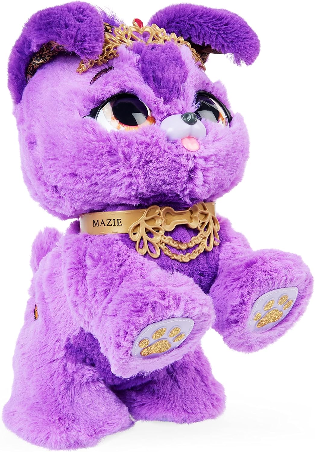 لعبة تفاعلية مفاجئة على شكل جرو الأميرة من بريزينت بيتس، يوركشاير تيرير ذاتية الفتح، أكثر من 100 صوت وحركة، هدايا للبنات، ألعاب أطفال للبنات من عمر 5 إلى 9 سنوات، مازي أو سيسي (قد يختلف الطراز)