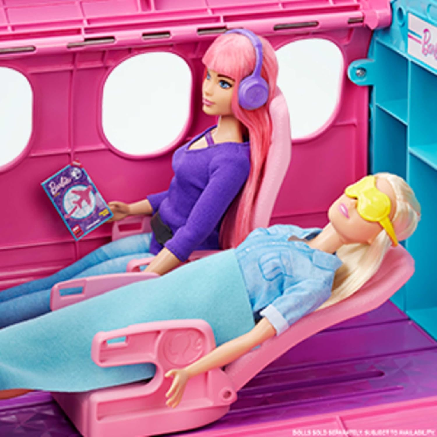 Barbie Dreamplane Transforming Playset with Working Features and 15+ Pieces
