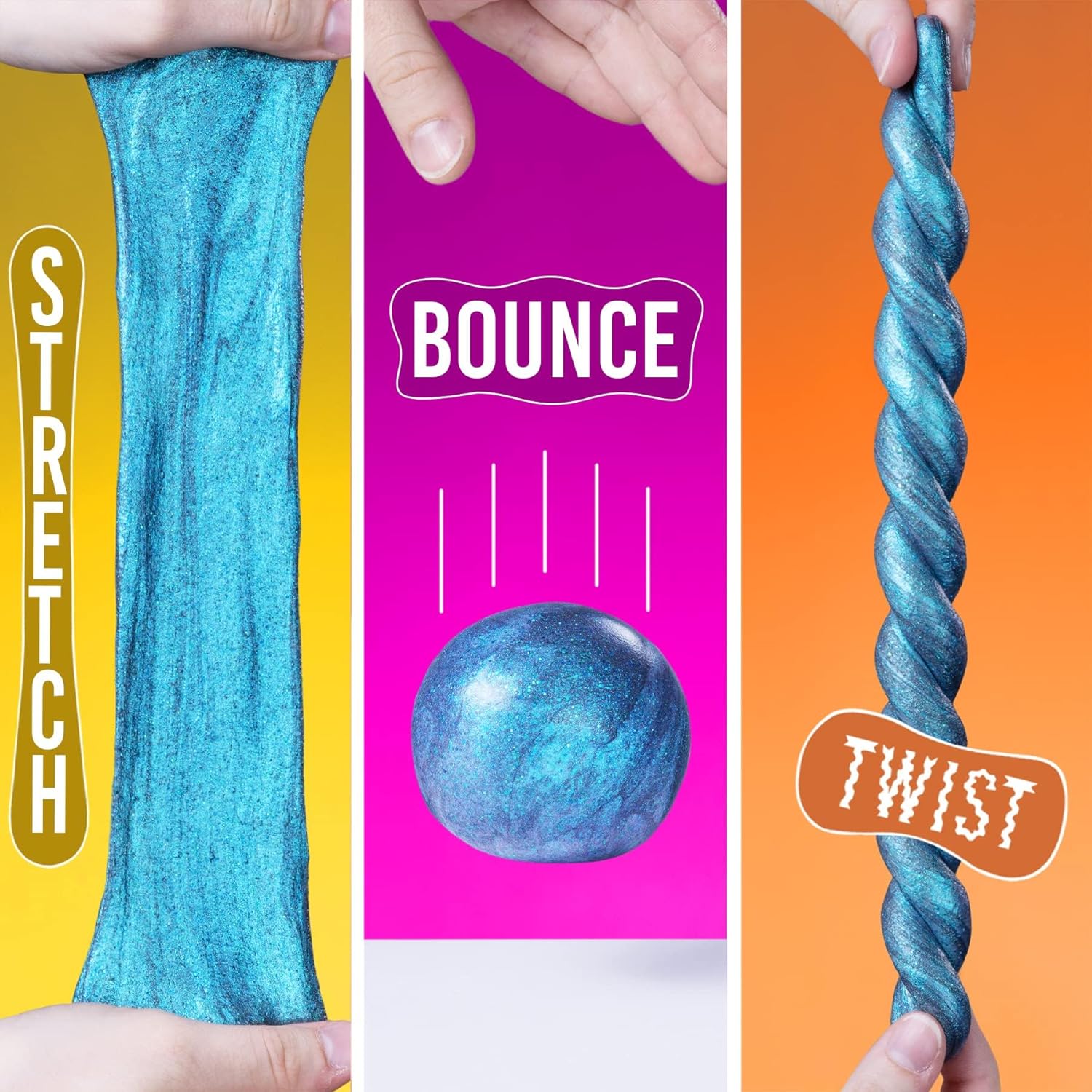 Crazy Aaron’s Magnetic Storms® Happy Earth Thinking Putty®