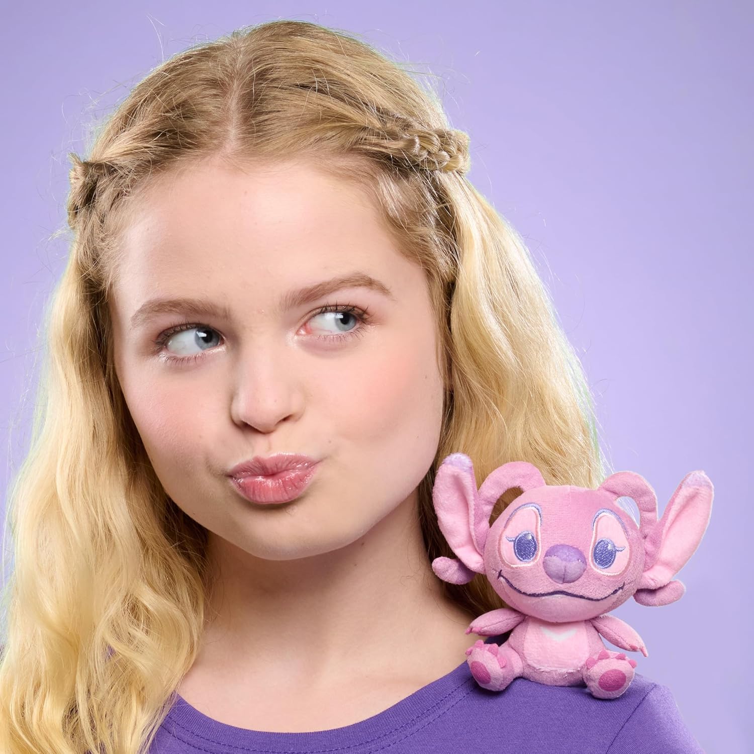 Stitch Perch'd Shoulder Plush - Angel