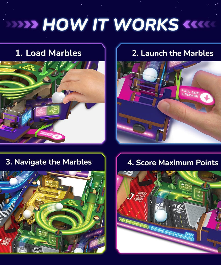 Smartivity Ultimate Marble City for Kids 8-14 Years