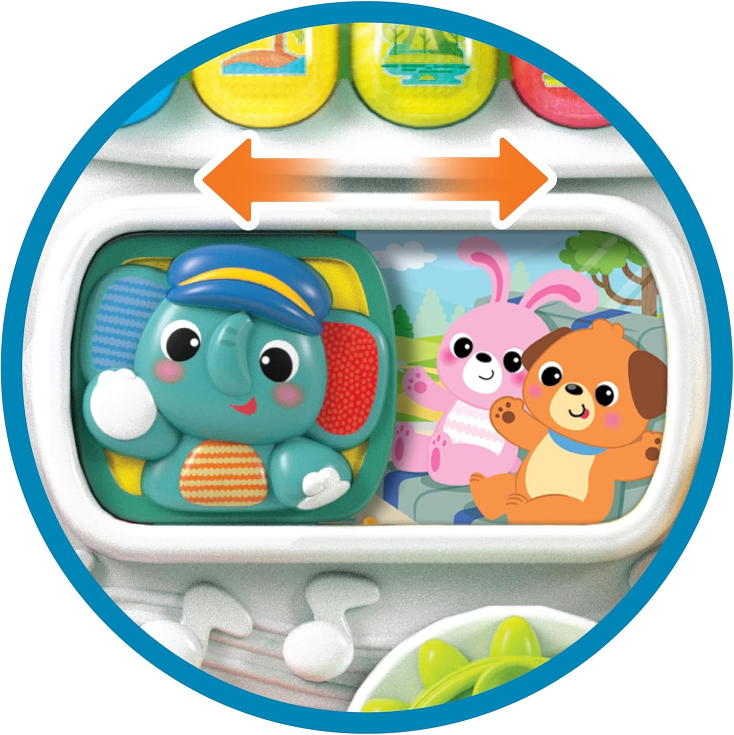 Winfun Adventure Walker Ride-On Train | 4-Stage Baby Walker, Ride-On & Pull Cart | Bilingual Learning Train with Lights, Sounds & Melodies for Toddlers 12M+