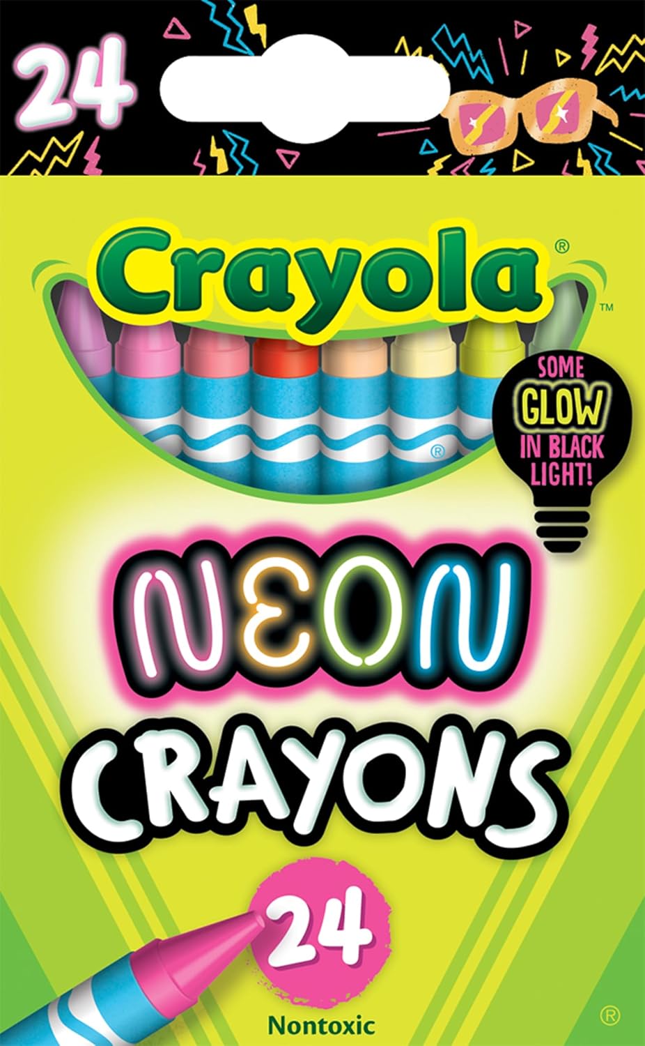 Crayola - 24 ct. Neon Crayons