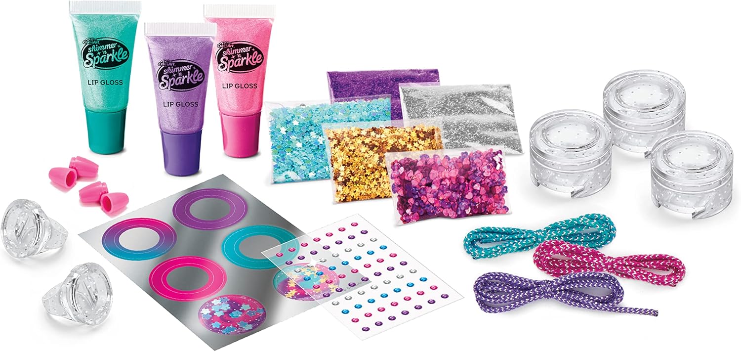 Cra-Z-Art SNS Glitter & Gem Lip Gloss Locket