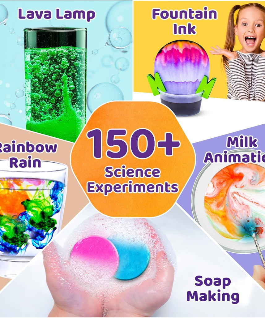 Smartivity Mega Science Kit 150+ Science Experiment Kit for Kids 6 to 14 Years Old | Birthday Gifts for Boys & Girls | STEM Educational Toys 6,7,8,9,10,11,12,13,14 Years Old Kids
