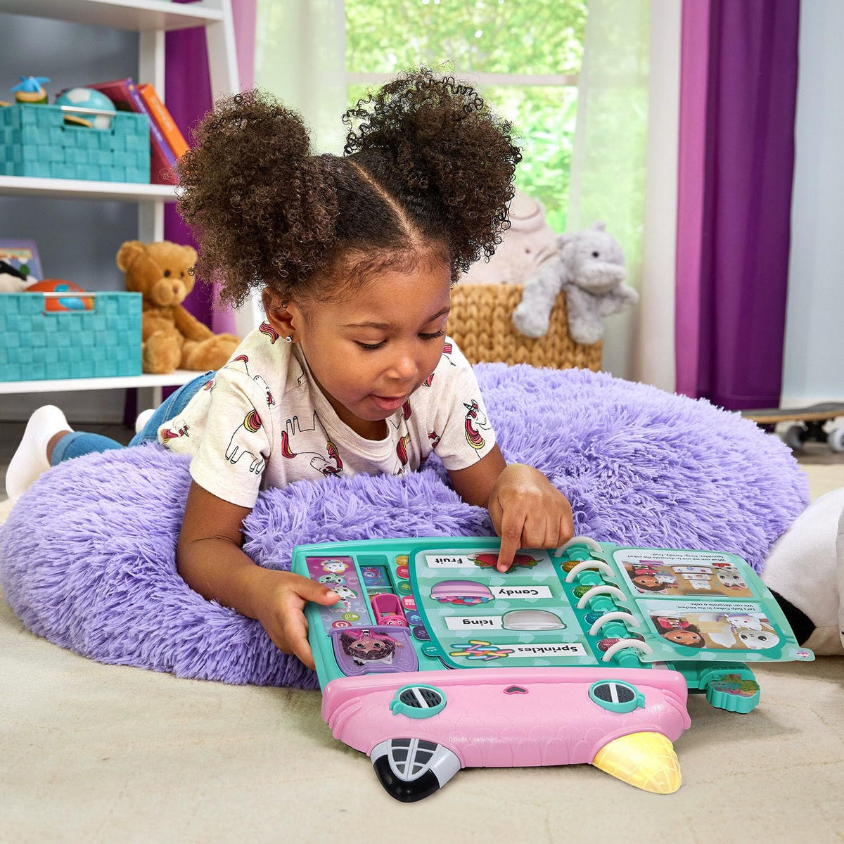 VTech Gabby’s Dollhouse Cat-a-Vator Discovery Book – Interactive Learning Toy for Kids 3+ Years