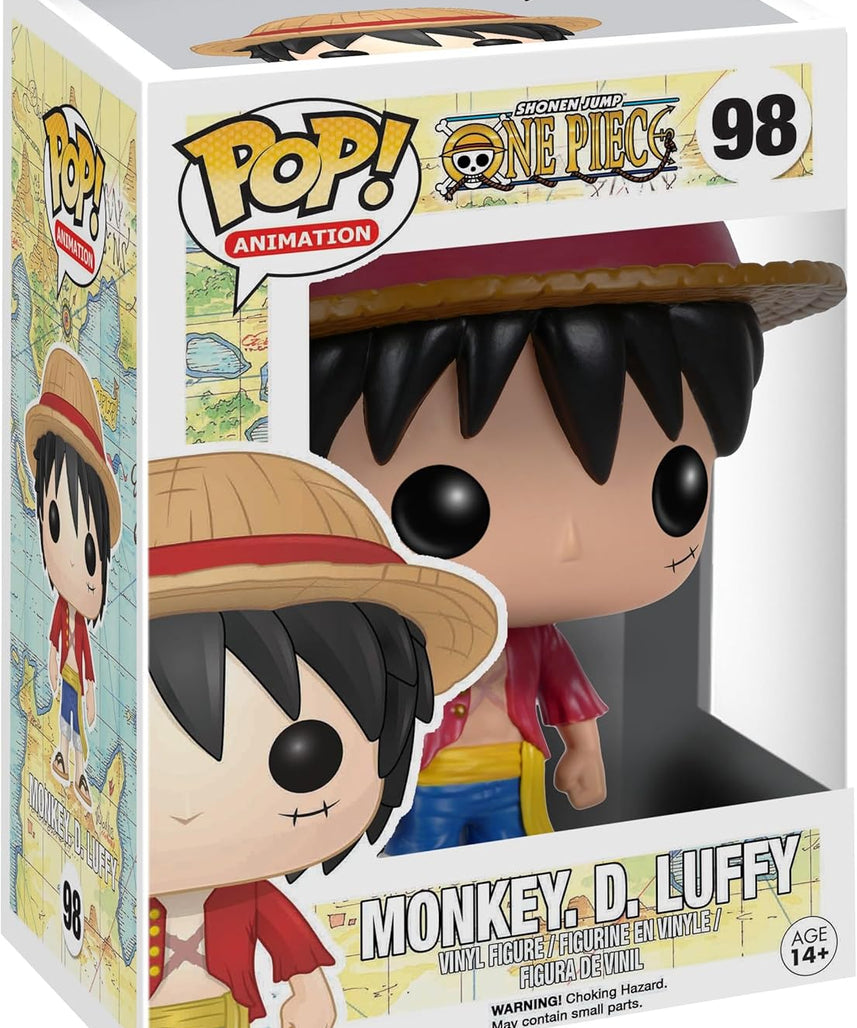 Funko Pop! Animation: One Piece - Monkey D. Luffy - Collectable Vinyl Figure - Gift Idea - Official Merchandise - Toys for Kids & Adults - Anime Fans - Model Figure for Collectors and Display
