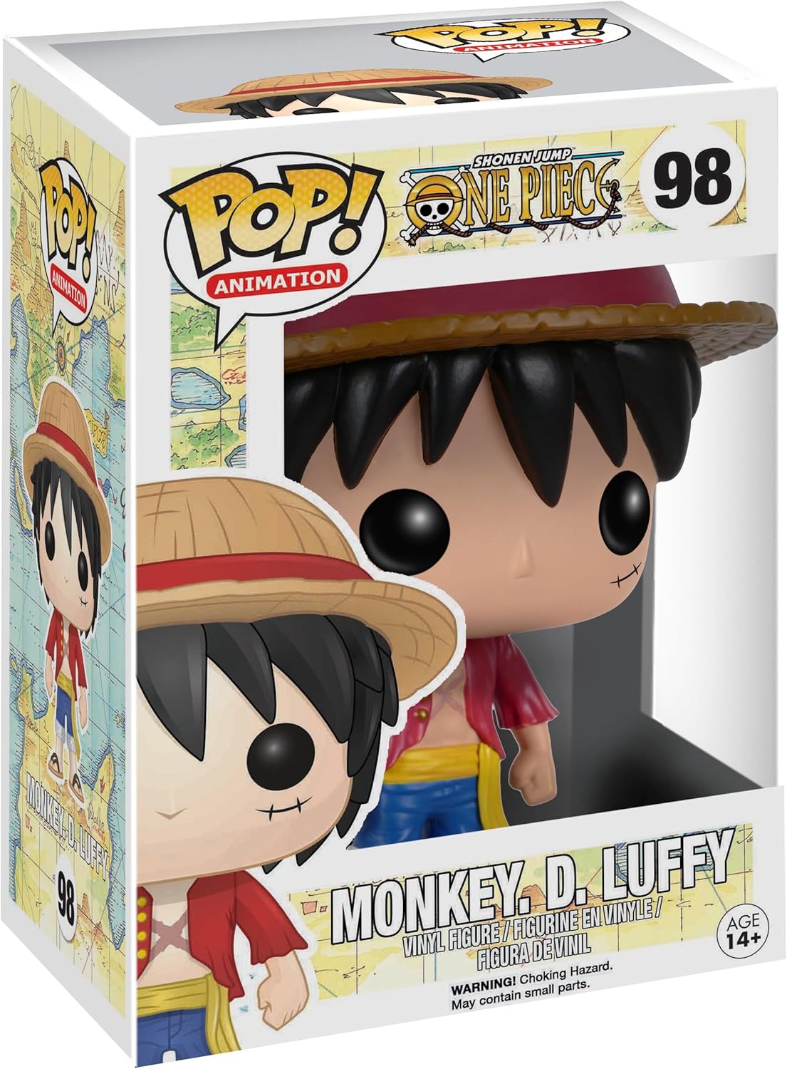 Funko Pop! Animation: One Piece - Monkey D. Luffy - Collectable Vinyl Figure - Gift Idea - Official Merchandise - Toys for Kids & Adults - Anime Fans - Model Figure for Collectors and Display
