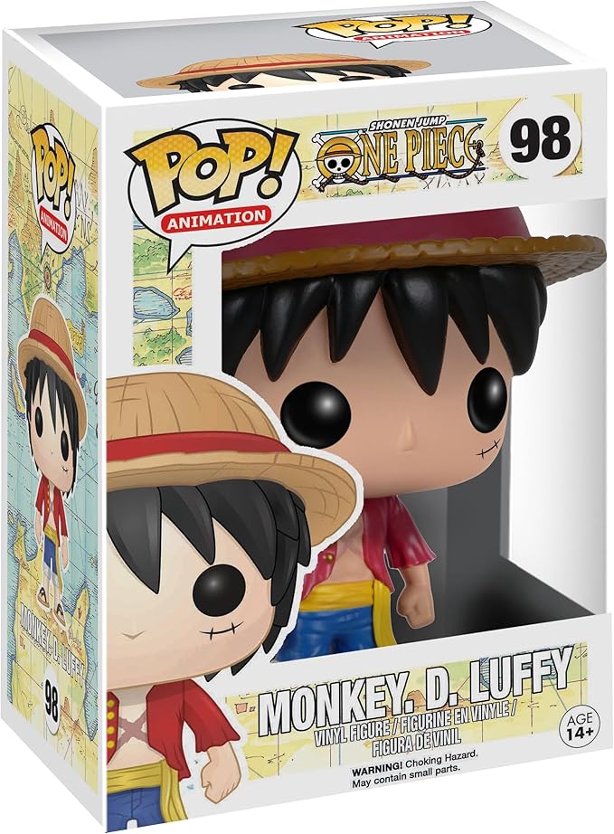 Funko Pop! Animation: One Piece - Monkey D. Luffy - Collectable Vinyl Figure - Gift Idea - Official Merchandise - Toys for Kids & Adults - Anime Fans - Model Figure for Collectors and Display