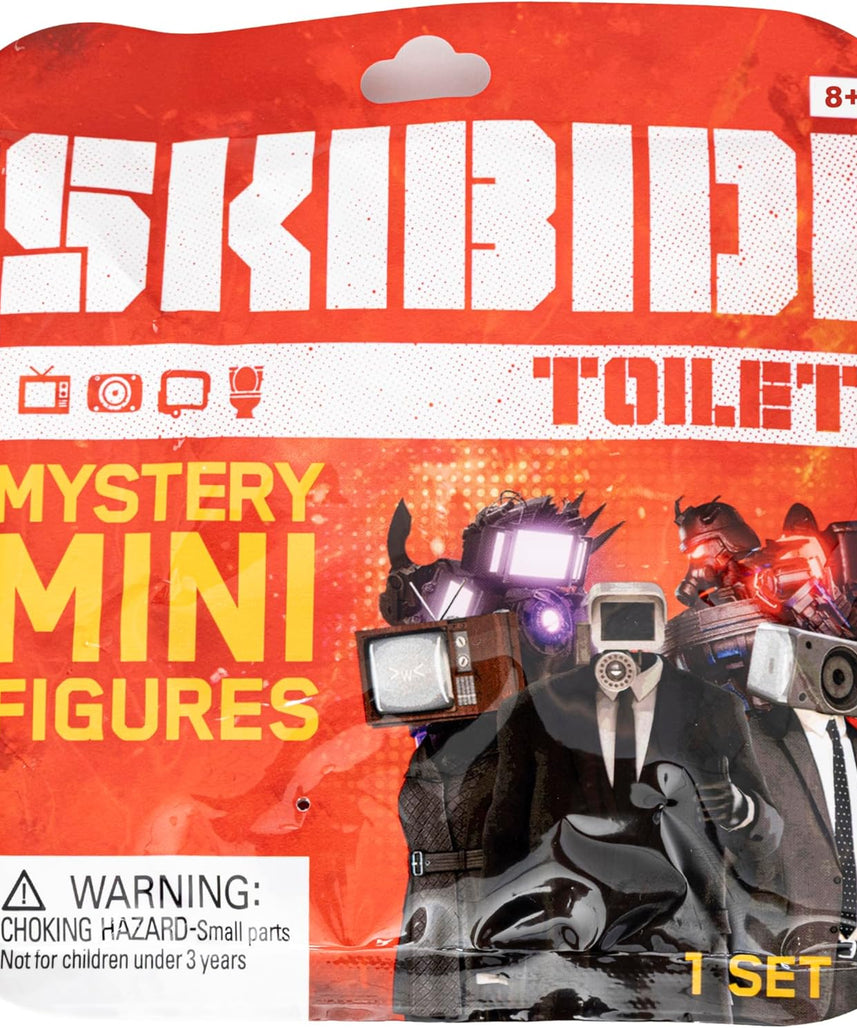 Skibidi Toilet Mystery Figures Series 2, Collectible Figures, Officially Licensed Skibidi Toilet Merch