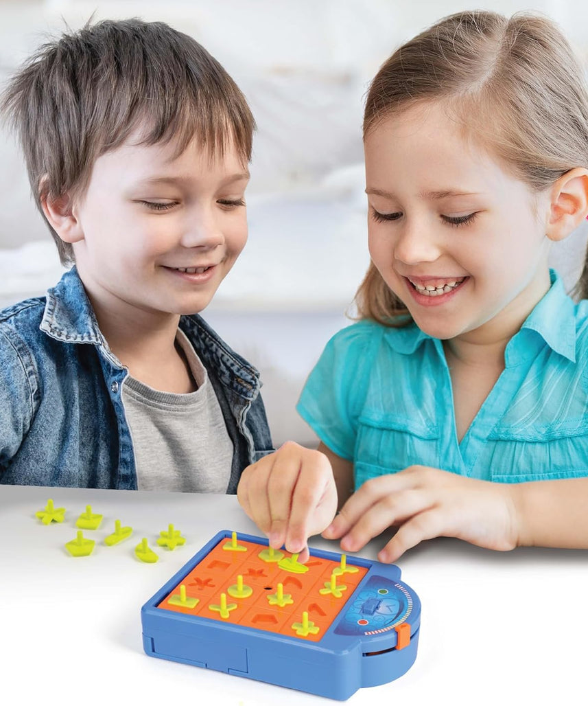 Ambassador MA Scramble Shape Matching Game for Kids 3+ Years, 1 Player Fast Action Learning Toy