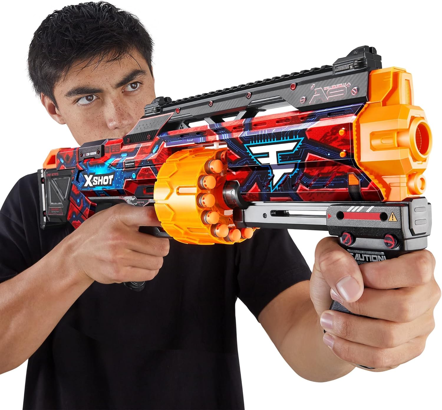 XSHOT Skins Last Stand_Faze Clan,Blaster,Design Toy Gun For Kids Teen Adult Boy & Girl, Aiming & Target Outdoor Games, Gift For kids Ages 8+