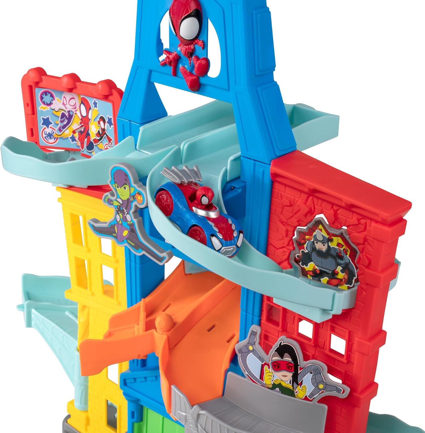 Marvel Spidey N Friends City Track Set