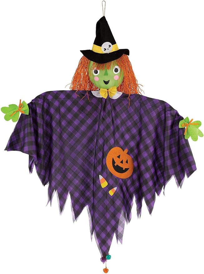 amscan Witch Fabric Hanging Decoration 48in