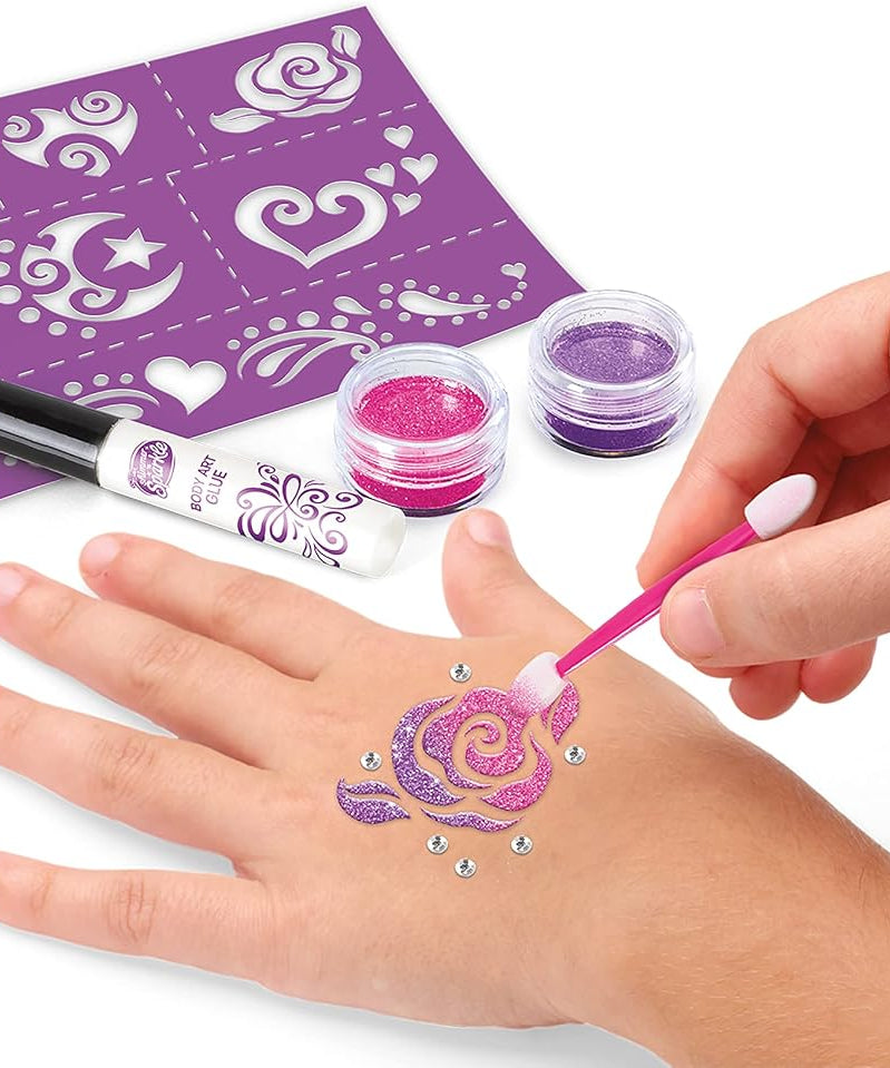 SHIMMER N SPARKLE 3 in1 Ultimate glitter beauty set