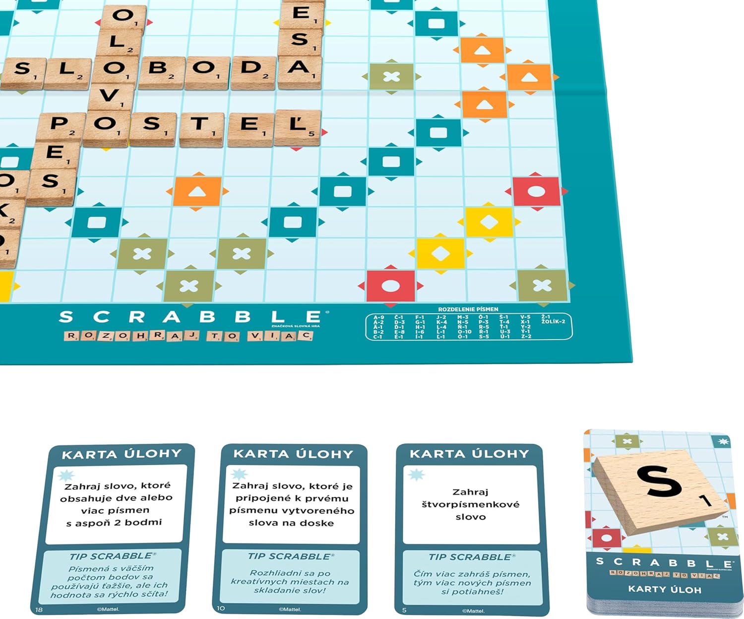Scrabble Core Wood