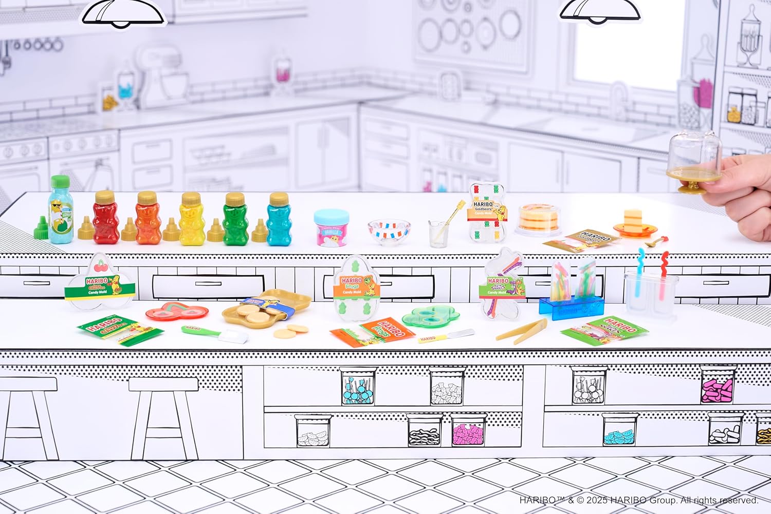 MGA’s Miniverse Make It Mini Remix Multipack HARIBO Mini Candy Collectibles DIY Resin Kit Creative Play for Kids and Collectors