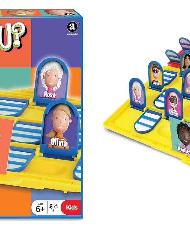 MA Who Are You?, Card Game for Kids 3+ Years, Family Fun Game