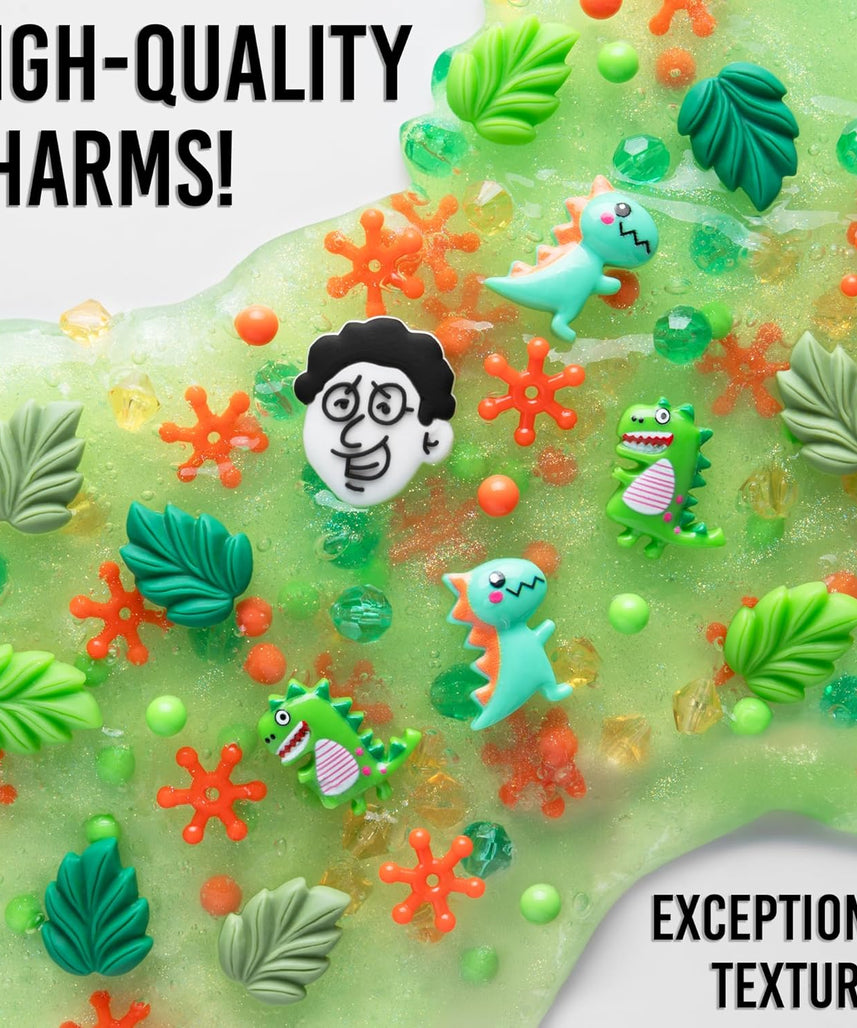 سحر سلايم كريزي آرون - ديناصور ديو، سلايم برائحة الموز مع سحر، غير سام، فائق المرونة واللين، لعبة فيدجيت مناسبة للأولاد والبنات من عمر 3 سنوات فما فوق