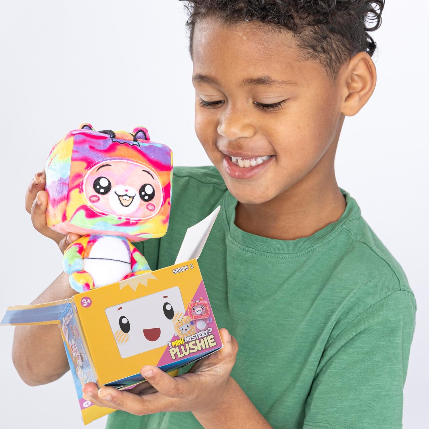 مجموعة من 9 دمى محشوة صغيرة من LankyBox Mystery Plush، السلسلة 2، صندوق أعمى قابل للتجميع، منتجات LankyBox المرخصة رسميًا للأطفال من سن 3 سنوات فما فوق