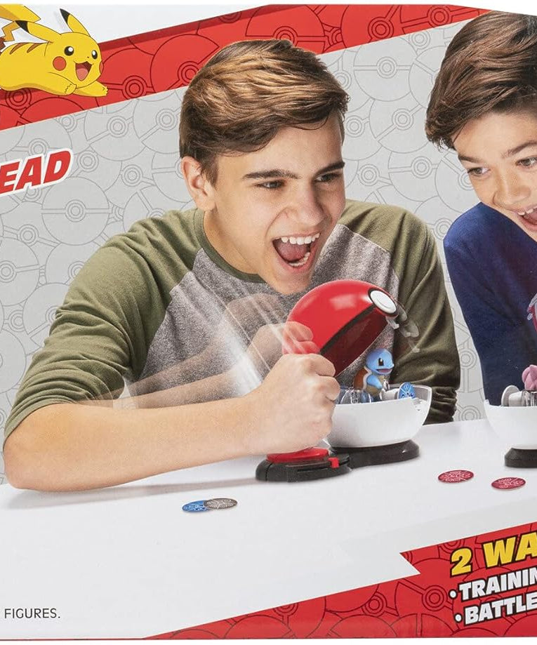 لعبة بوكيمون سربرايز أتاك باتل، سكويرتل ضد جيجليبف مع شخصيتين، كرتين بوكيمون، و6 أقراص هجوم - متعددة الألوان - PKW2506