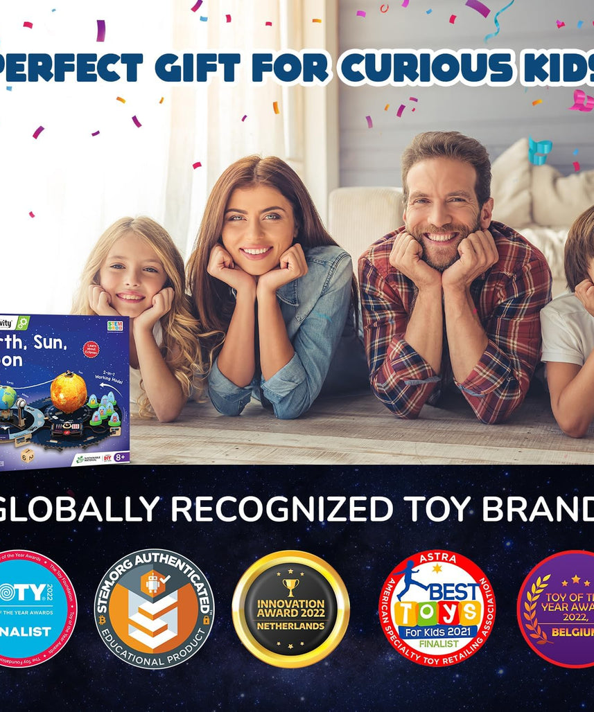 Smartivity DIY Space Shooters STEM Fun Toy, Educational & Construction Based Activity Game Kit for Kids 8 to 14, Best Birthday Gift for Boys & Girls