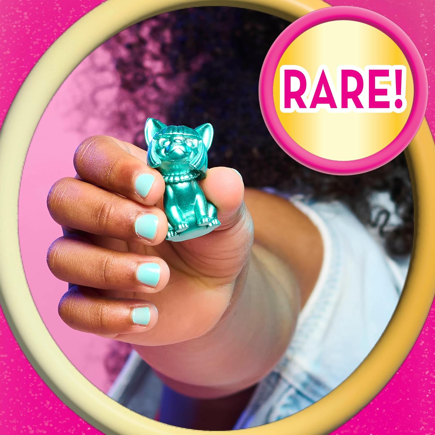 Barbie Pet Mini Collectible Figures, 1.5-inch Animal Figurines, Kids Toys for Ages 3 Up by Just Play