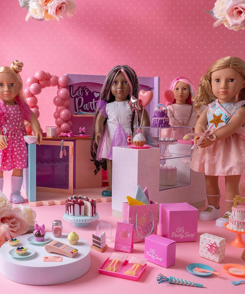 Our Generation Romy Activity Birthday Party Doll with Accessories
