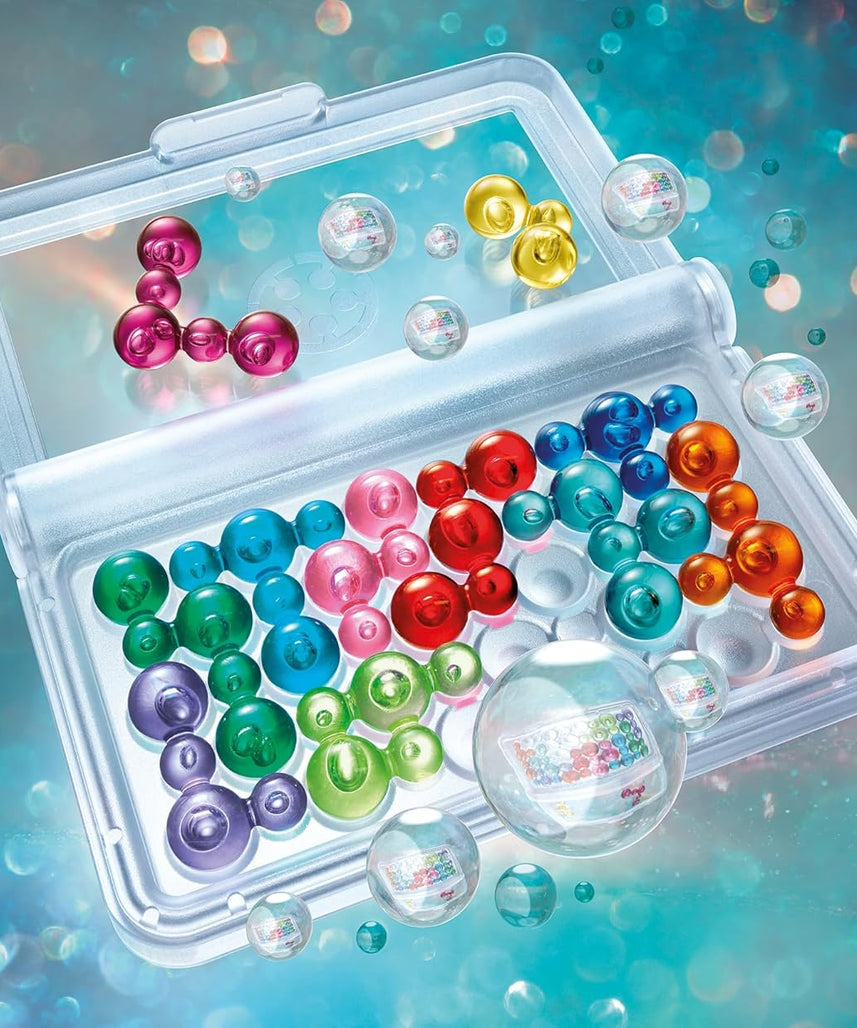 IQ Bubbles Logic Puzzle Brain Game for Boys and Girls Ages 7 Years and Up Portable Travel Game with 120 Challenges for Kids Teens and Adults