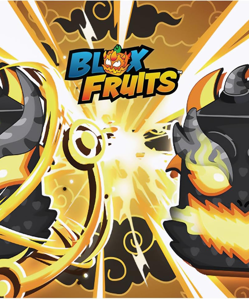 Blox Fruits Ember Collector Bundle Mystery Collectibles Set with Mini Figure Plush Stickers and DLC Code 6+