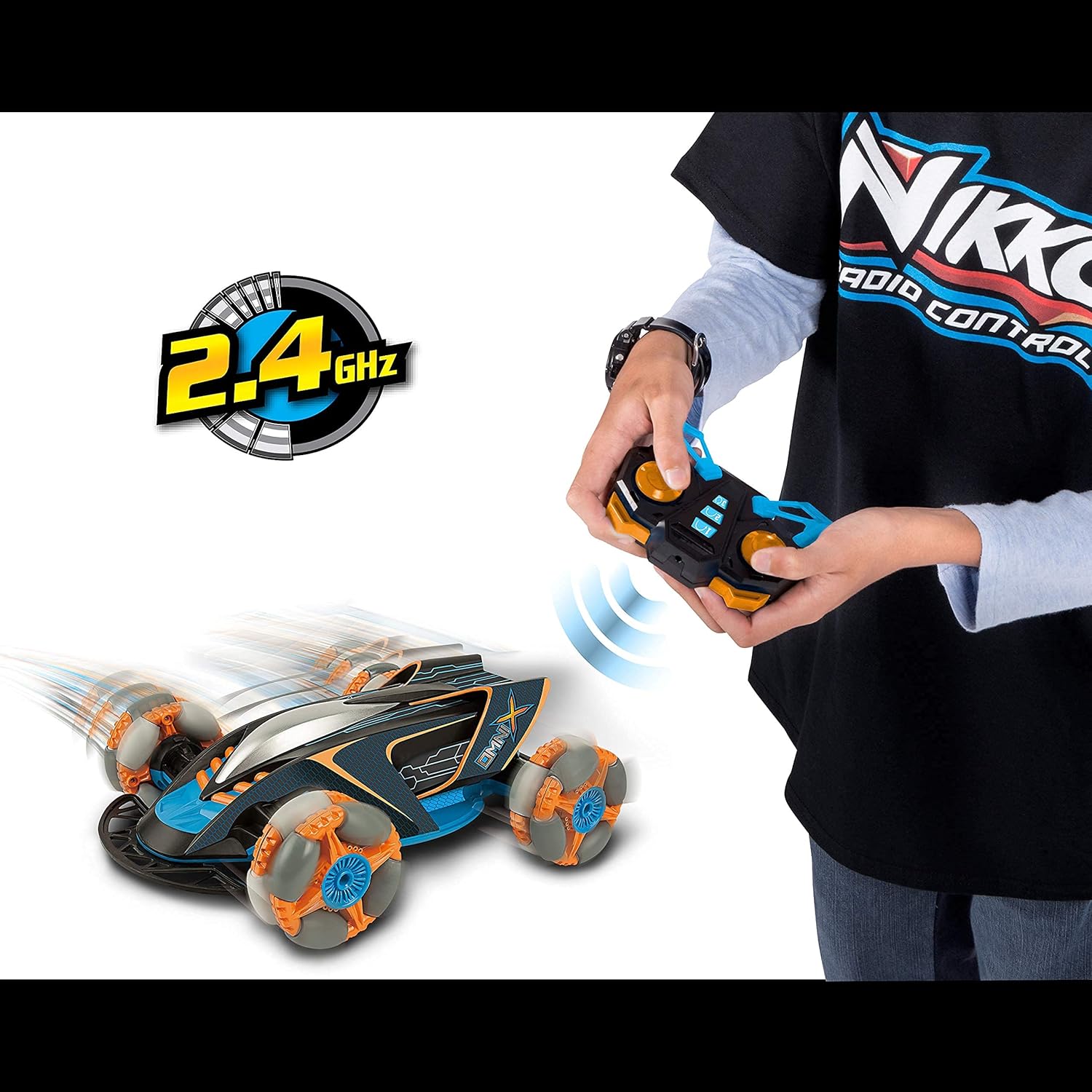 Nikko Omni X Pro Radio Control 11 inch Multi-Function Car, 10050